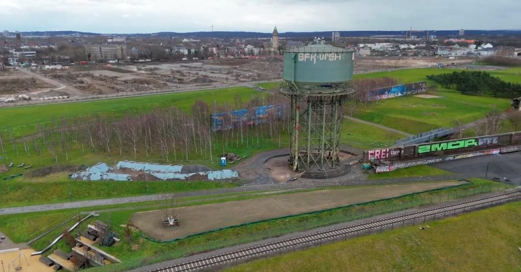 Projekt: Grüne Massnahmen/ Platz am Wasserturm