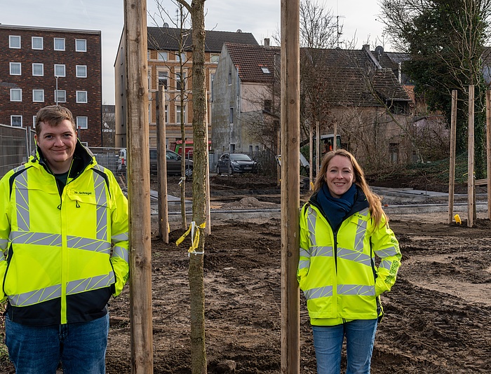 Grüner Ring Süd: Erste 60 Bäume gepflanzt